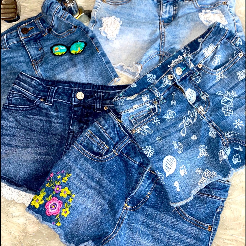 5 pairs of Cat &Jack girls shorts